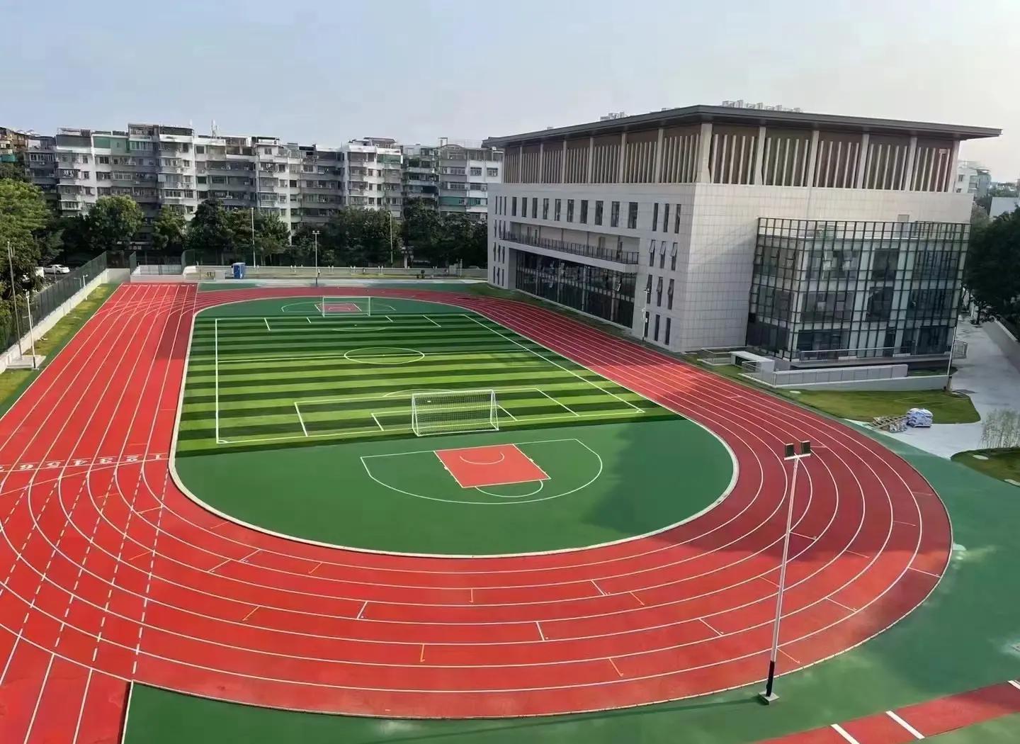 德阳市塑胶跑道材料塑胶篮球场 - 方案